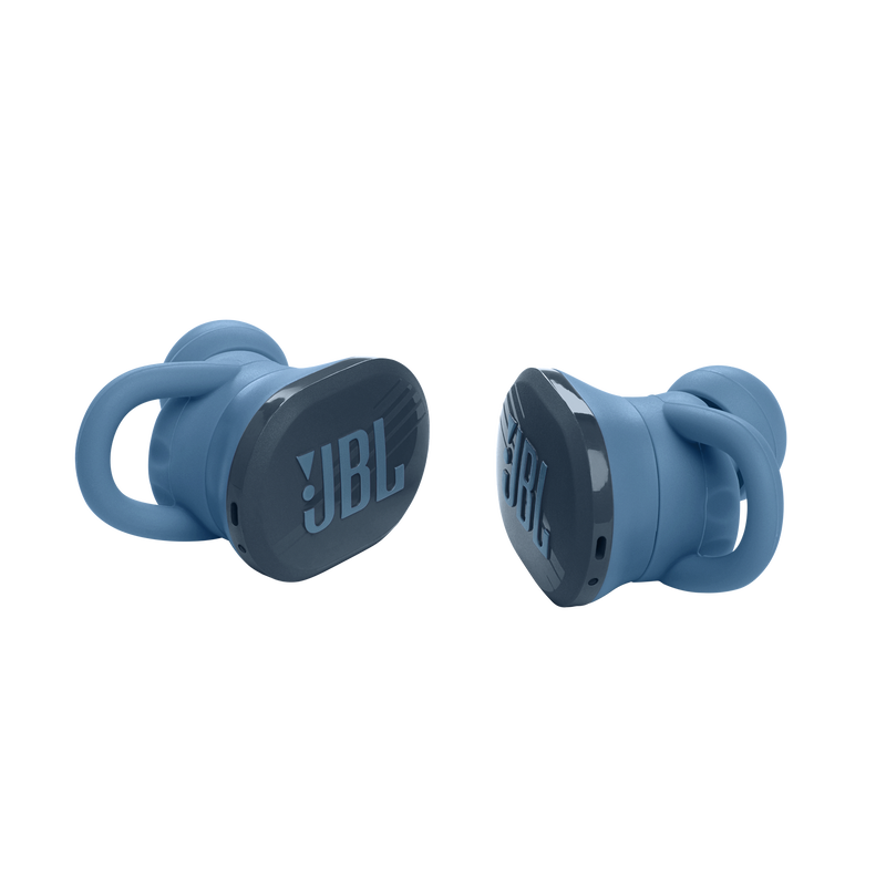 JBL Endurance Race TWS - Blue - Waterproof true wireless active sport earbuds - Detailshot 1 image number null